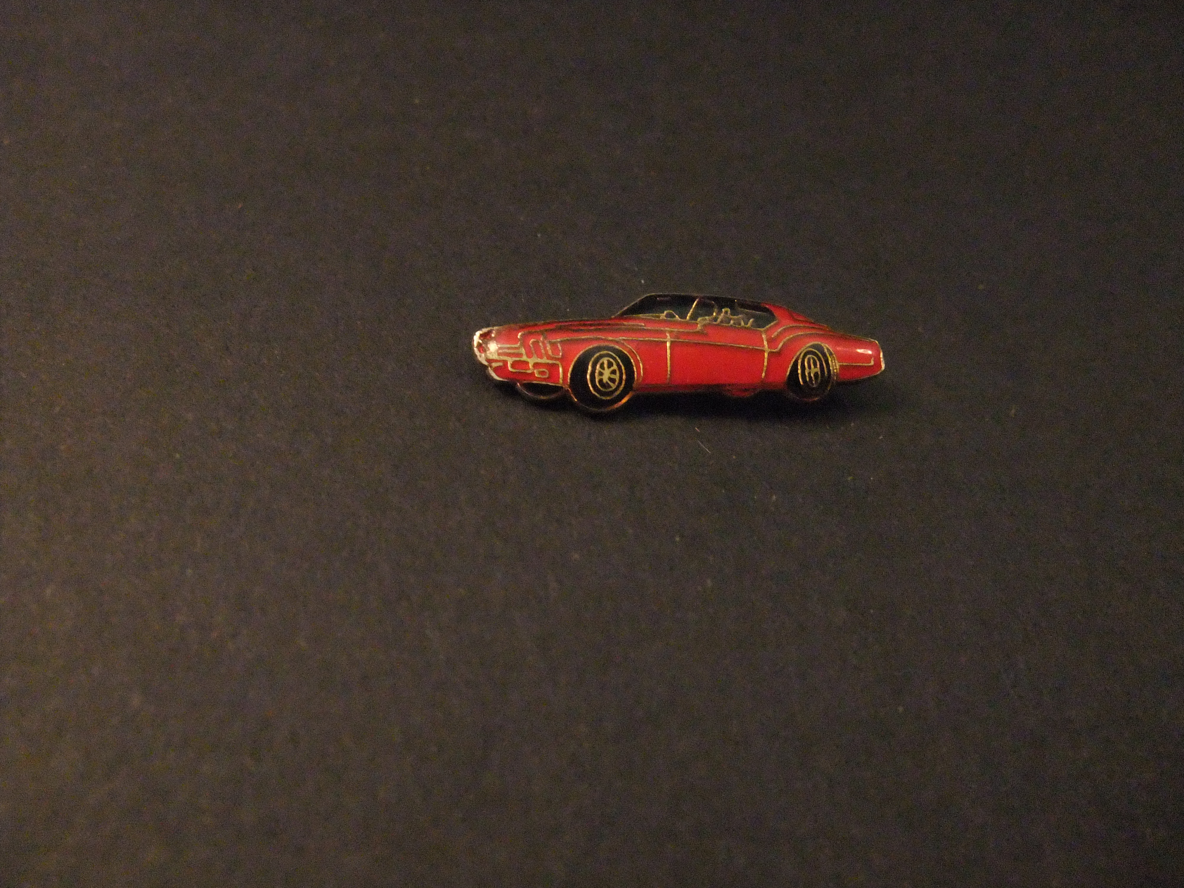 Chevrolet Chevelle SS jaren 70 , rood
